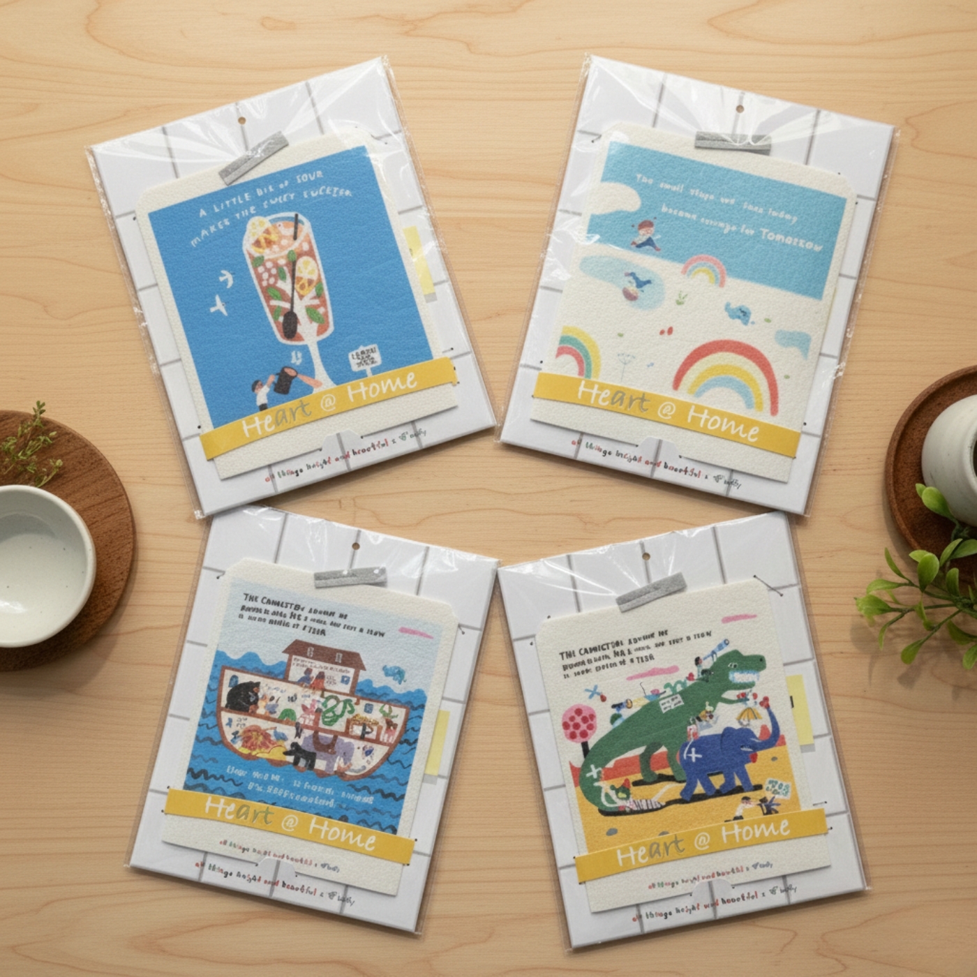 清潔家居｜ Leafly 天然木漿棉抹布 ｜All Things Bright And Beautiful