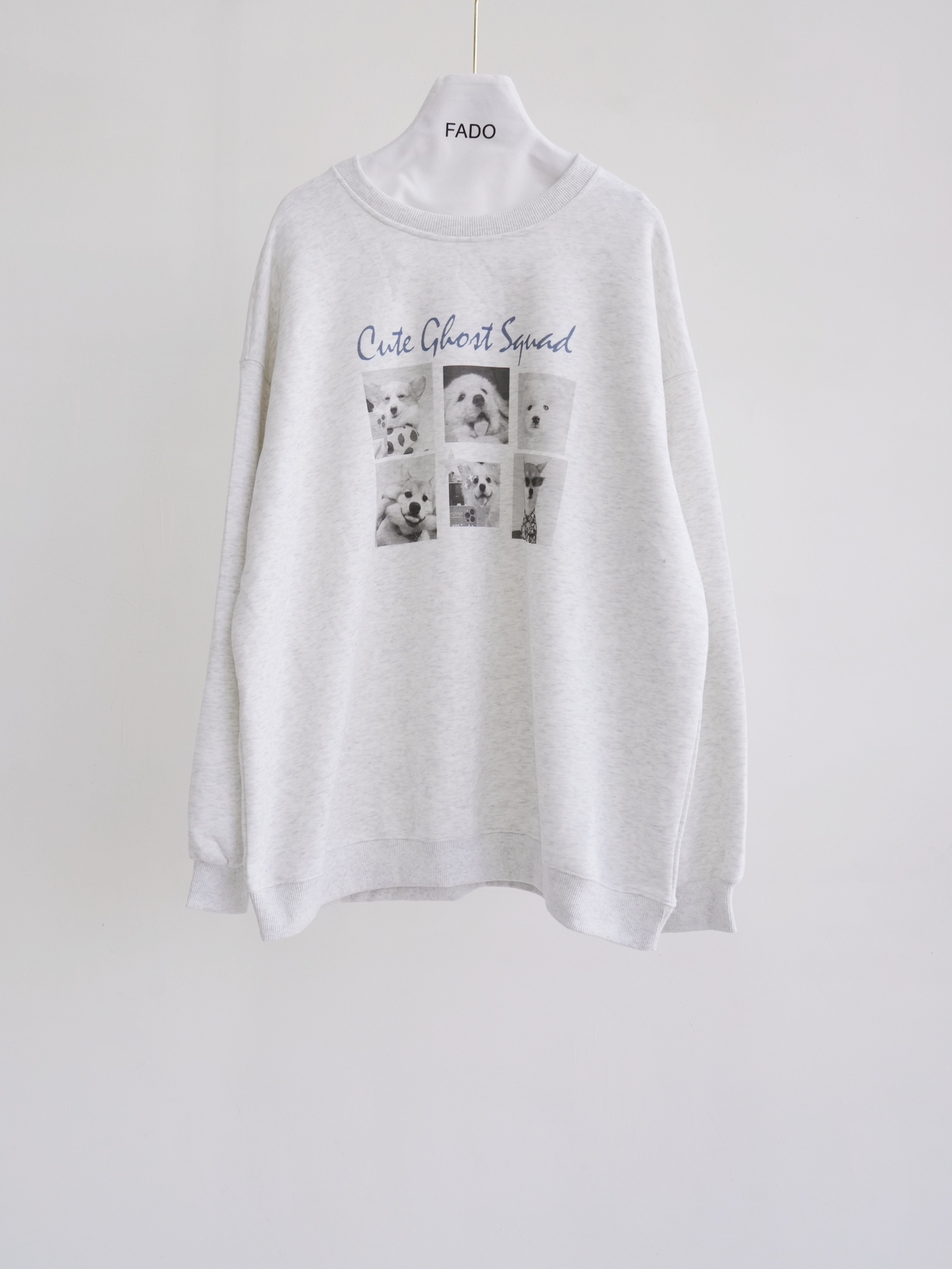 法朵Fado shop｜ 汪汪🐶 表情圖圓領Tee 0214040 三色