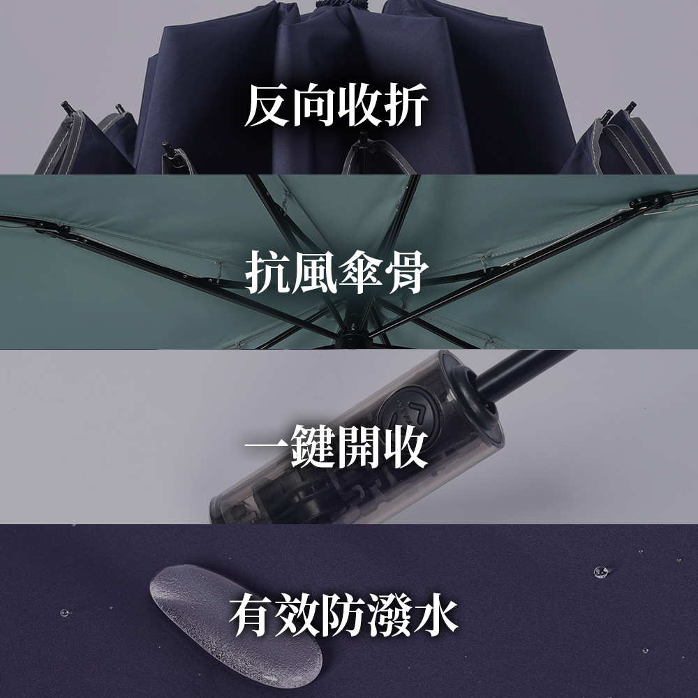 雨傘王 BigPurple 反向折傘 收傘易甩乾
