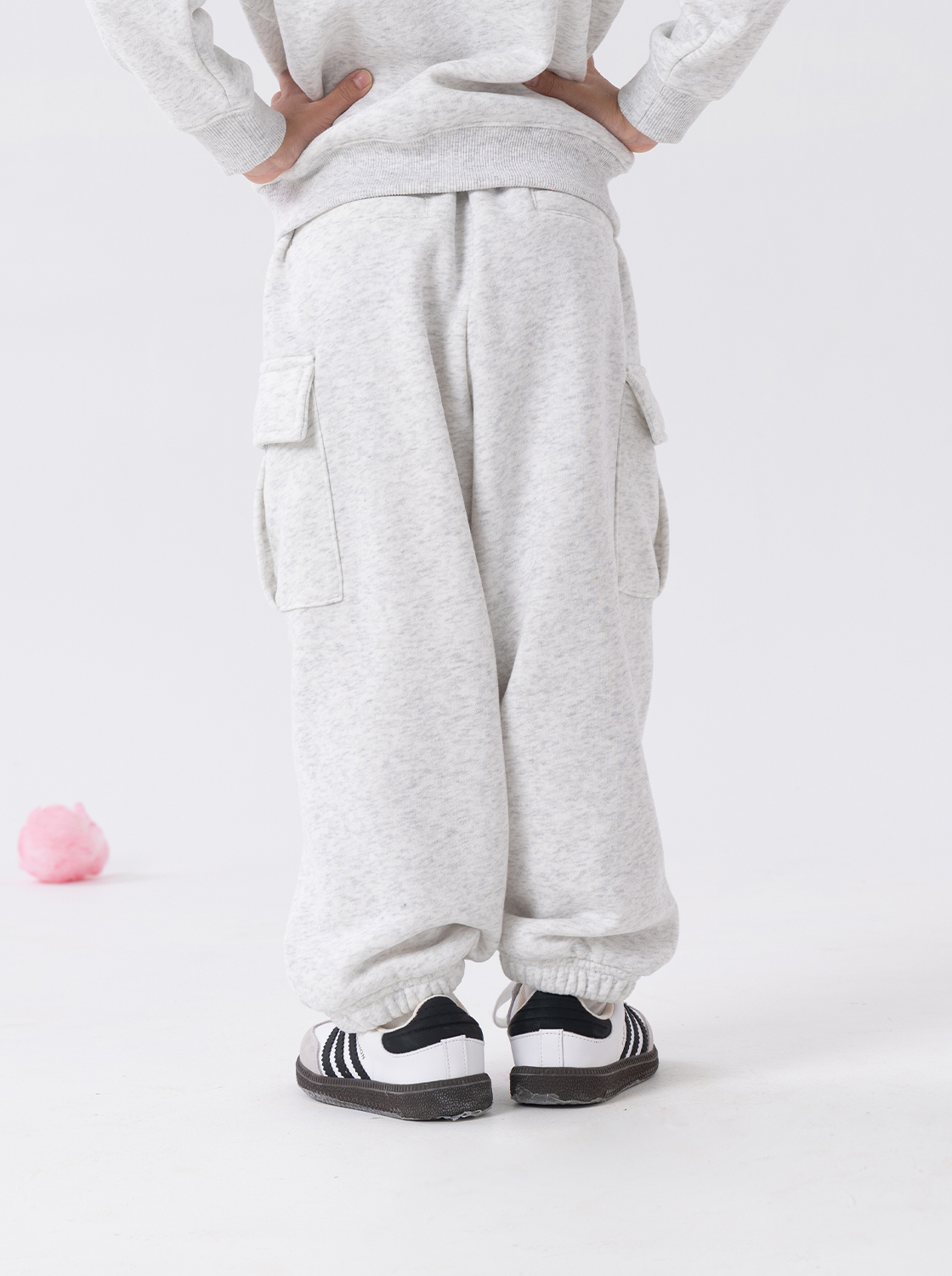 工作口袋傘兵褲【童裝】