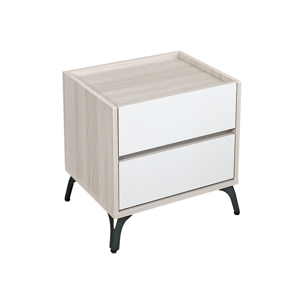 菲斯1.7尺床頭櫃/二抽收納櫃/置物櫃