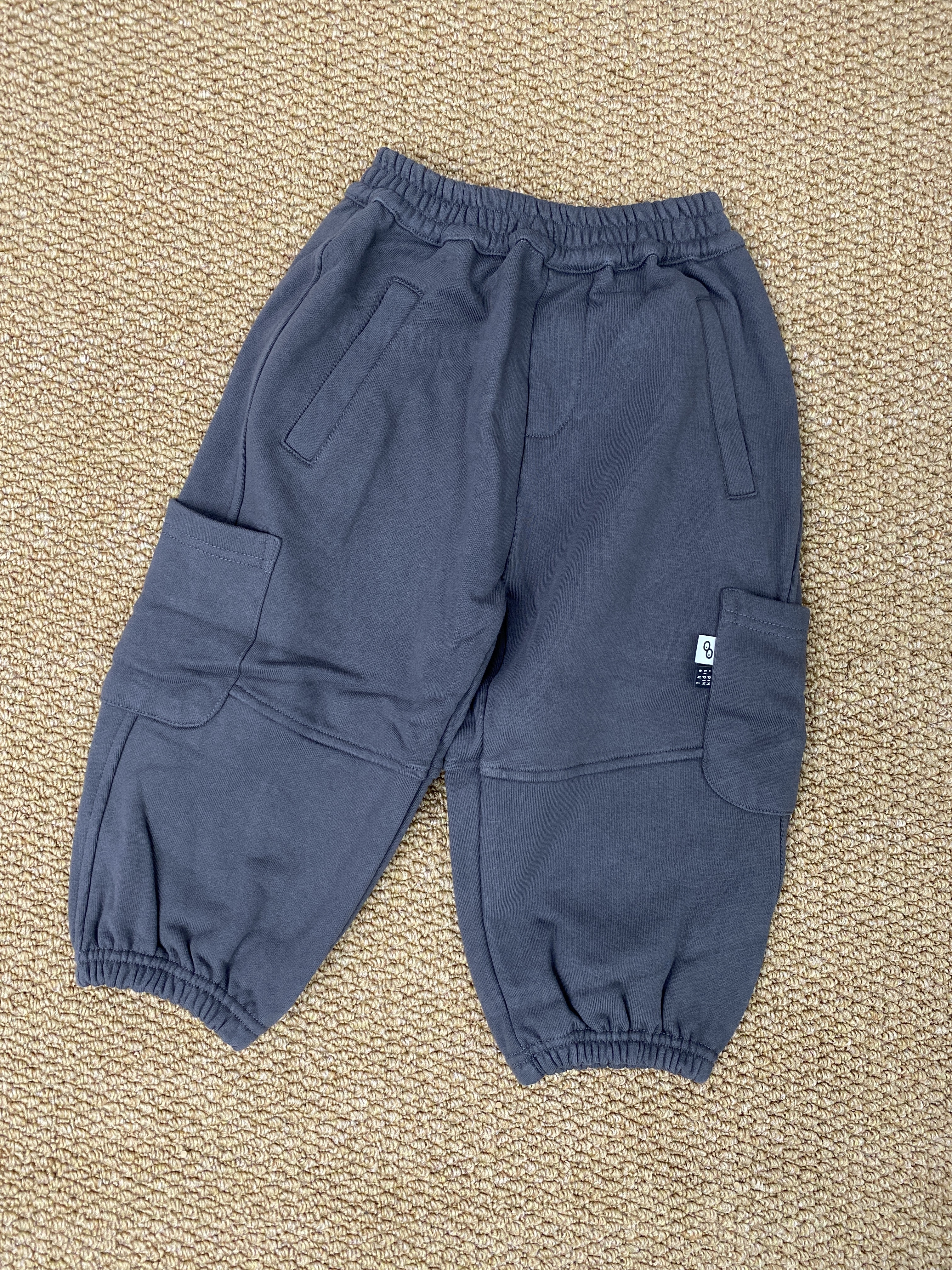 A04101設計師品牌工裝棉褲