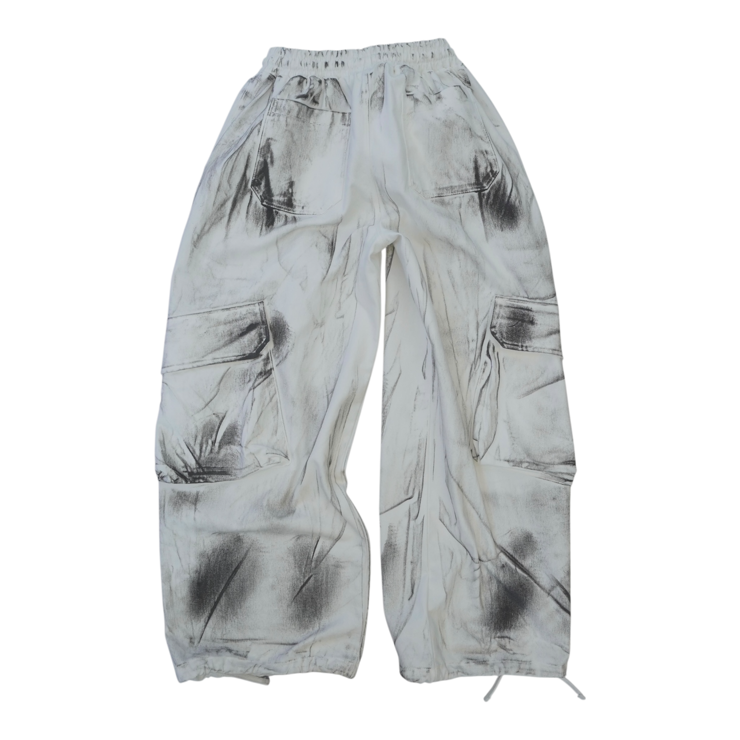 Symphony 褲子-暗影水洗工裝褲-一個尺寸