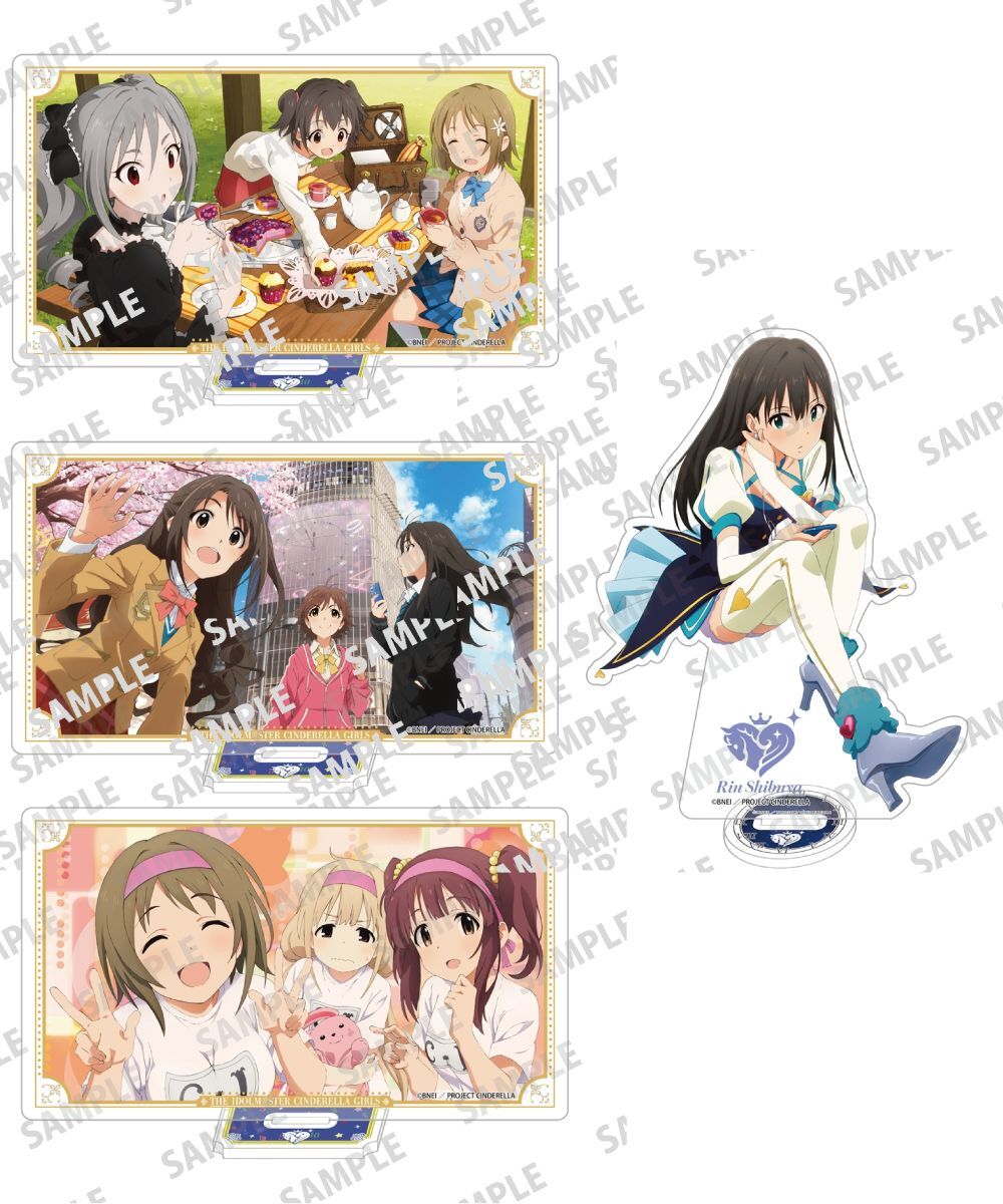 預購-TV動畫「偶像大師 灰姑娘女孩」壓克力立牌 系列【日本進口精品】