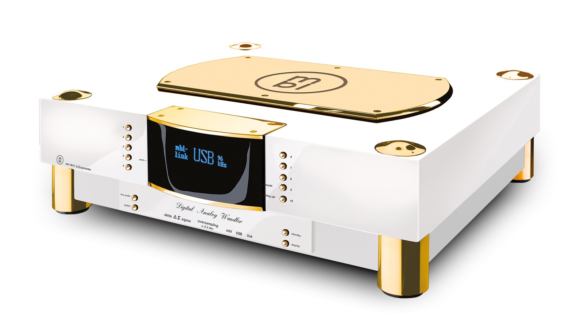 MBL 1611 F DAC 參考級解碼器 White Gold