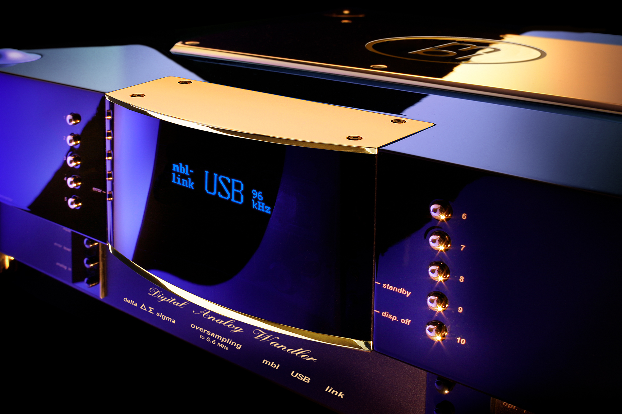 MBL 1611 F DAC 參考級解碼器 Black Gold