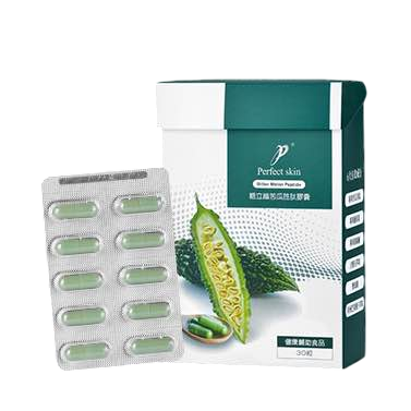 【Perfect skin】糖立纖苦瓜胜肽膠囊 30顆/盒 (效期：2028.07)  .