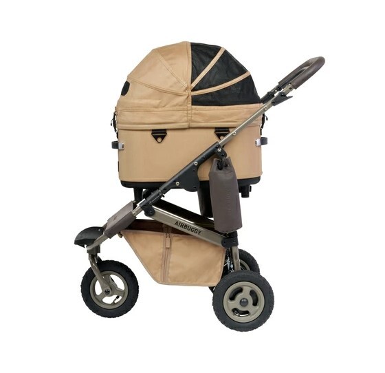 日本AirBuggy Dome3 Premier Large 高級寵物手推車20kg- 米色