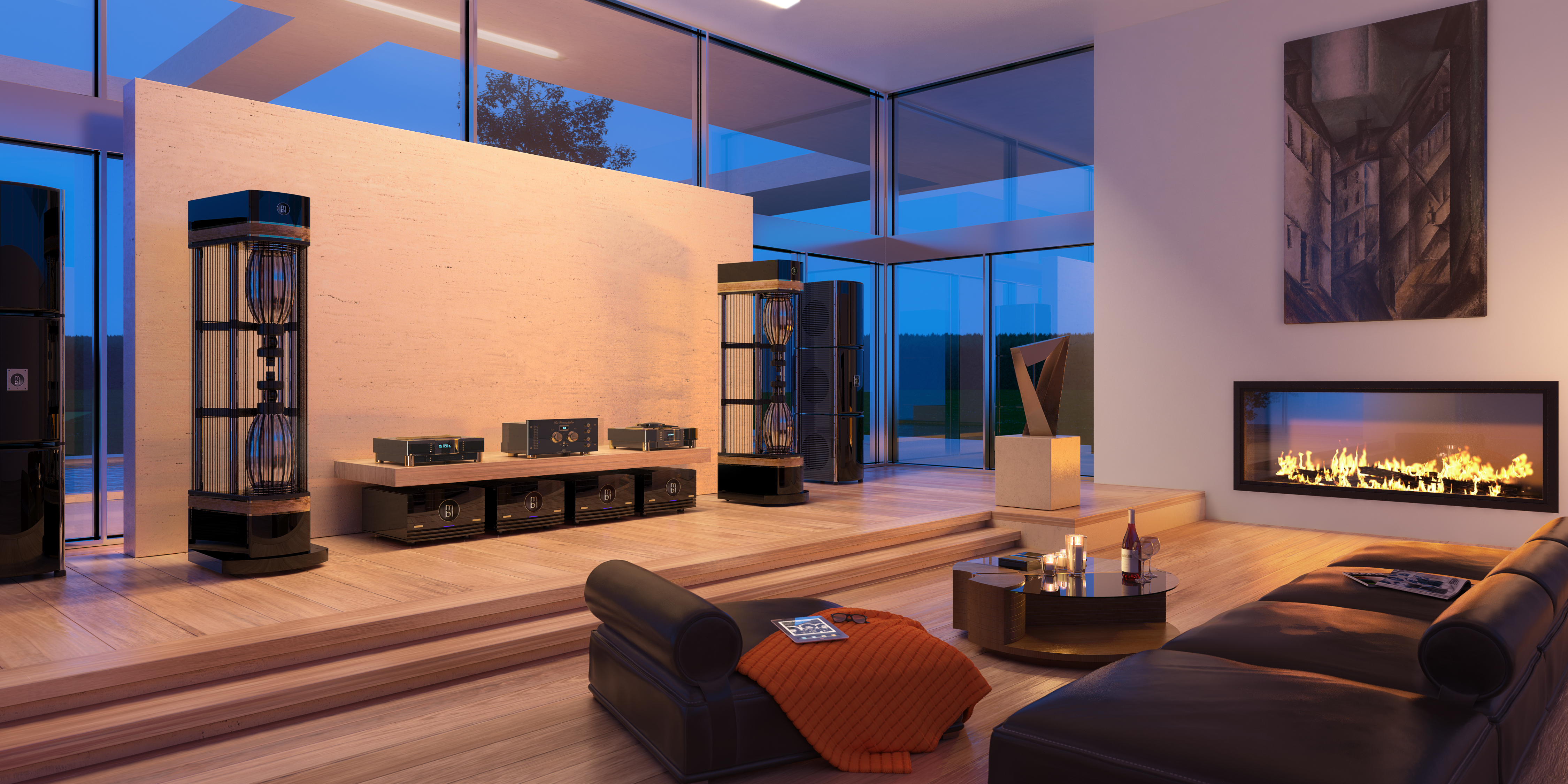 MBL Flagship 101 X-Treme MKII  with Reference Line System Black Gold