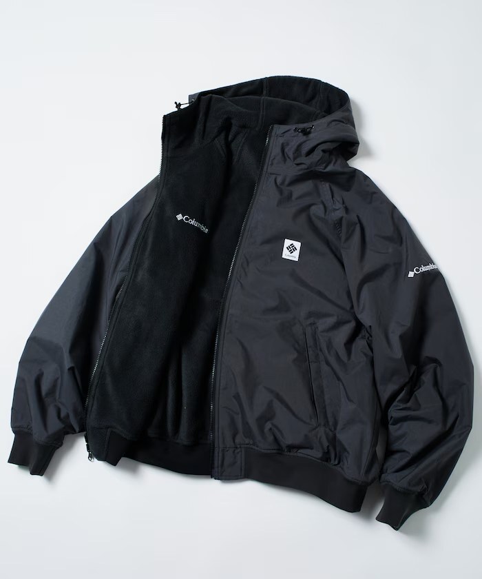 Columbia 日本限定 Imperial Park 尼龍抓絨雙面穿連帽外套