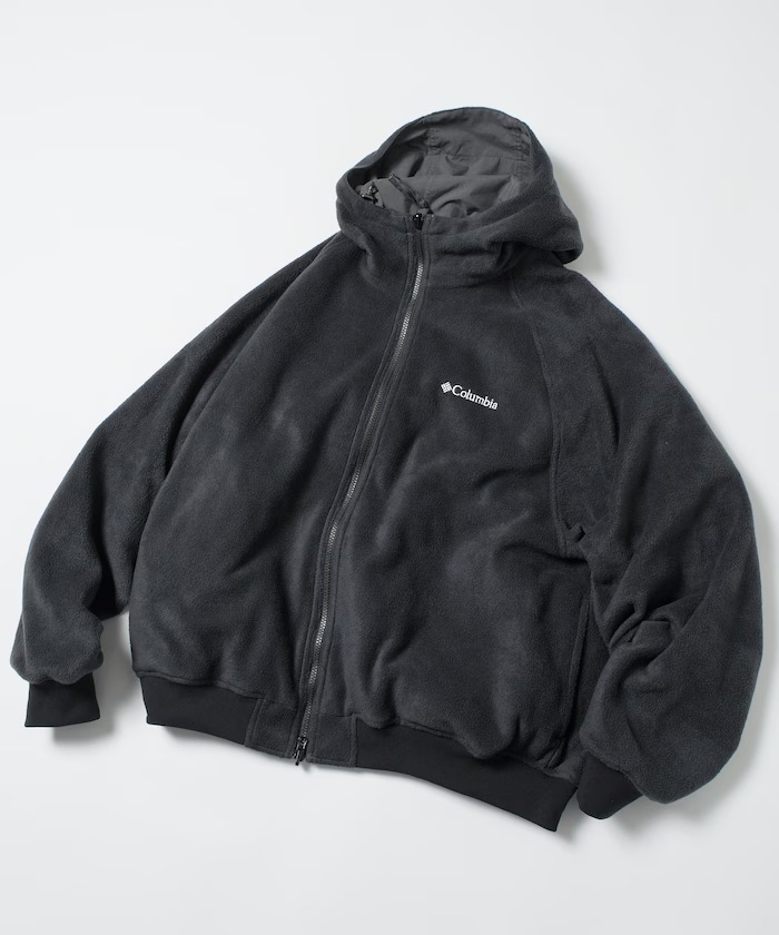 Columbia 日本限定 Imperial Park 尼龍抓絨雙面穿連帽外套