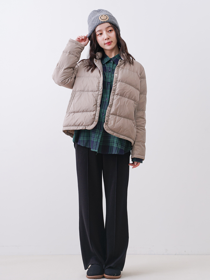 美腿-3KG微喇叭針織長褲