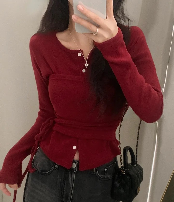 【優惠價預訂】新年穿搭！韓國絨毛分層套裝（3色）