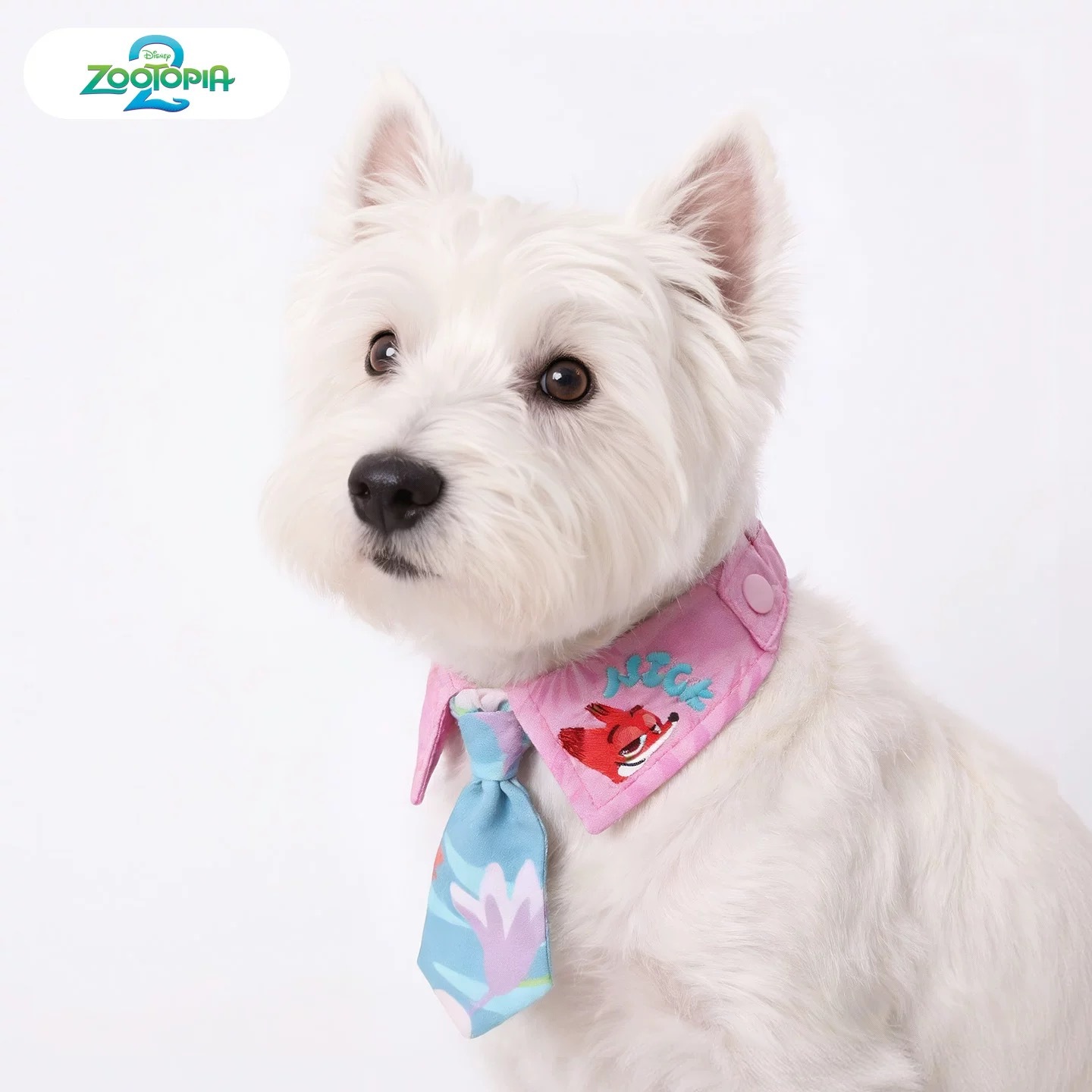 疯狂动物城 尼克口水巾