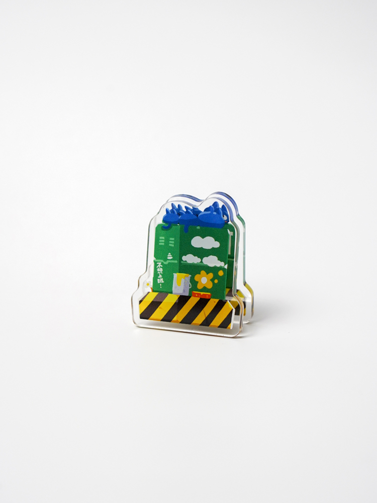 Nuomi｜壓克力造型夾｜今日休假