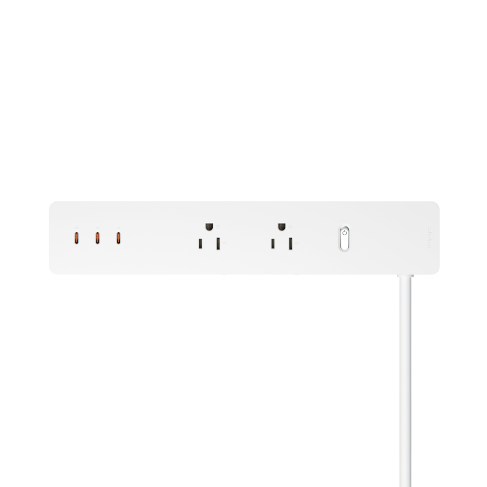 Unipapa｜超充版有序延長線100W 白色【Unipapa 官方授權經銷】