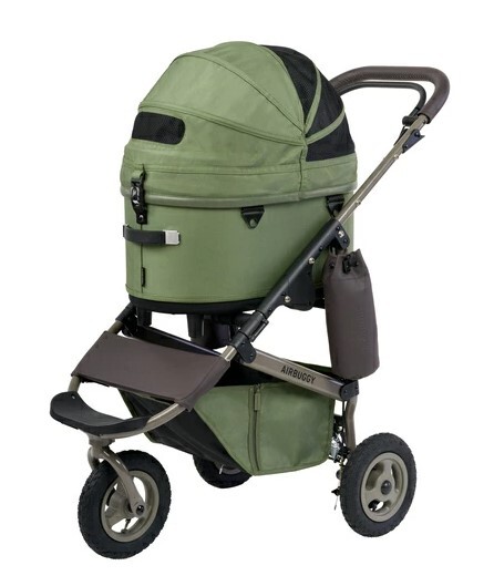 日本AirBuggy Dome3 Premier Regular 高級寵物手推車12kg- 苔蘚綠