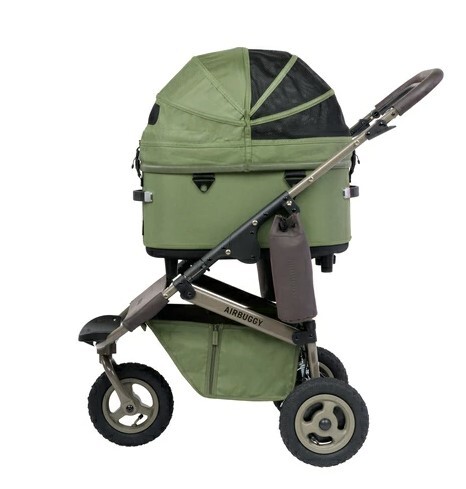 日本AirBuggy Dome3 Premier Regular 高級寵物手推車12kg- 苔蘚綠