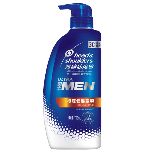 Head and Shoulders 海倫仙度絲 健髮強韌男士適用去屑洗髮露650ml