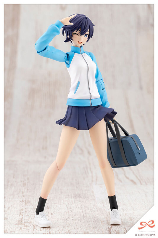 預訂6月 Kotobukiya 創彩少女庭園 早乙女瑠衣 Sousai Shoujo Teien Rui Saotome [Touou High School Tracksuit] 1/10 Plastic Model Pre-order