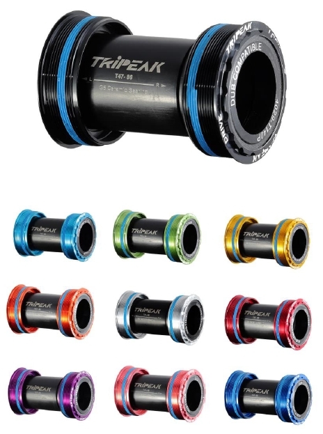 彩色版 Tripeak T4786 3合1 鎖牙式BB 三合一陶瓷BB T4786 TO Shimano 24mm 29mm 30mm  3 in 1 陶瓷BB 鋼珠BB