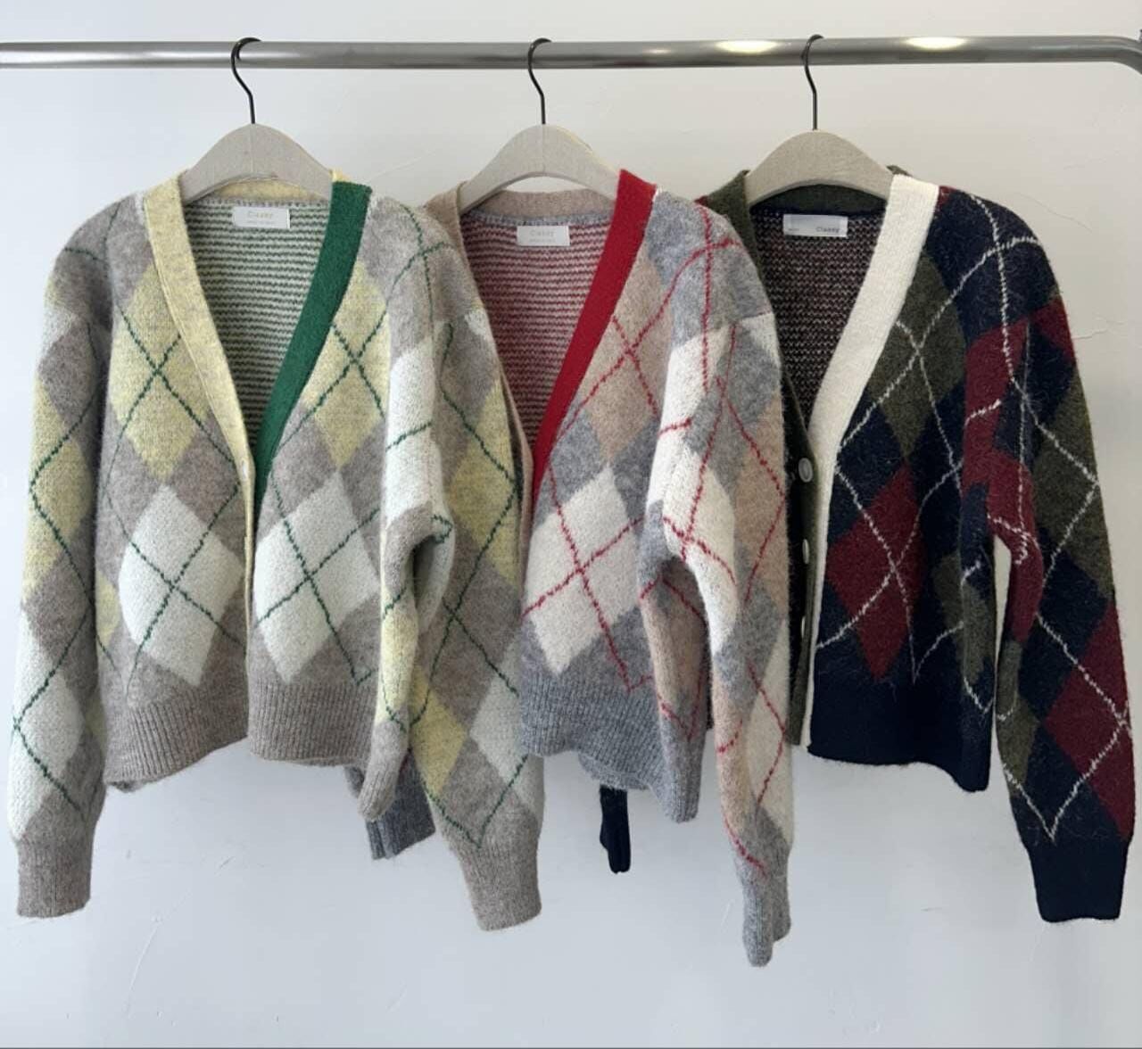 CC23 英倫風菱格排扣外套 *特價* (優惠碼同充值購物金不適用)