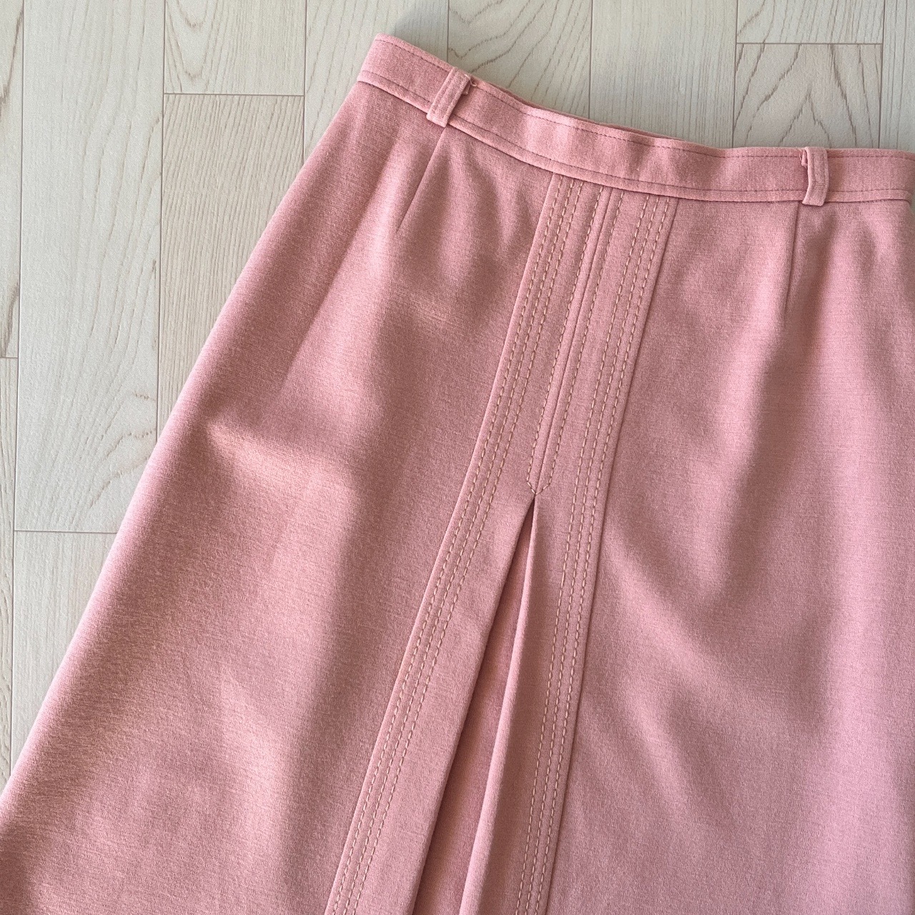 VINVERT粉紅色羊毛半裙