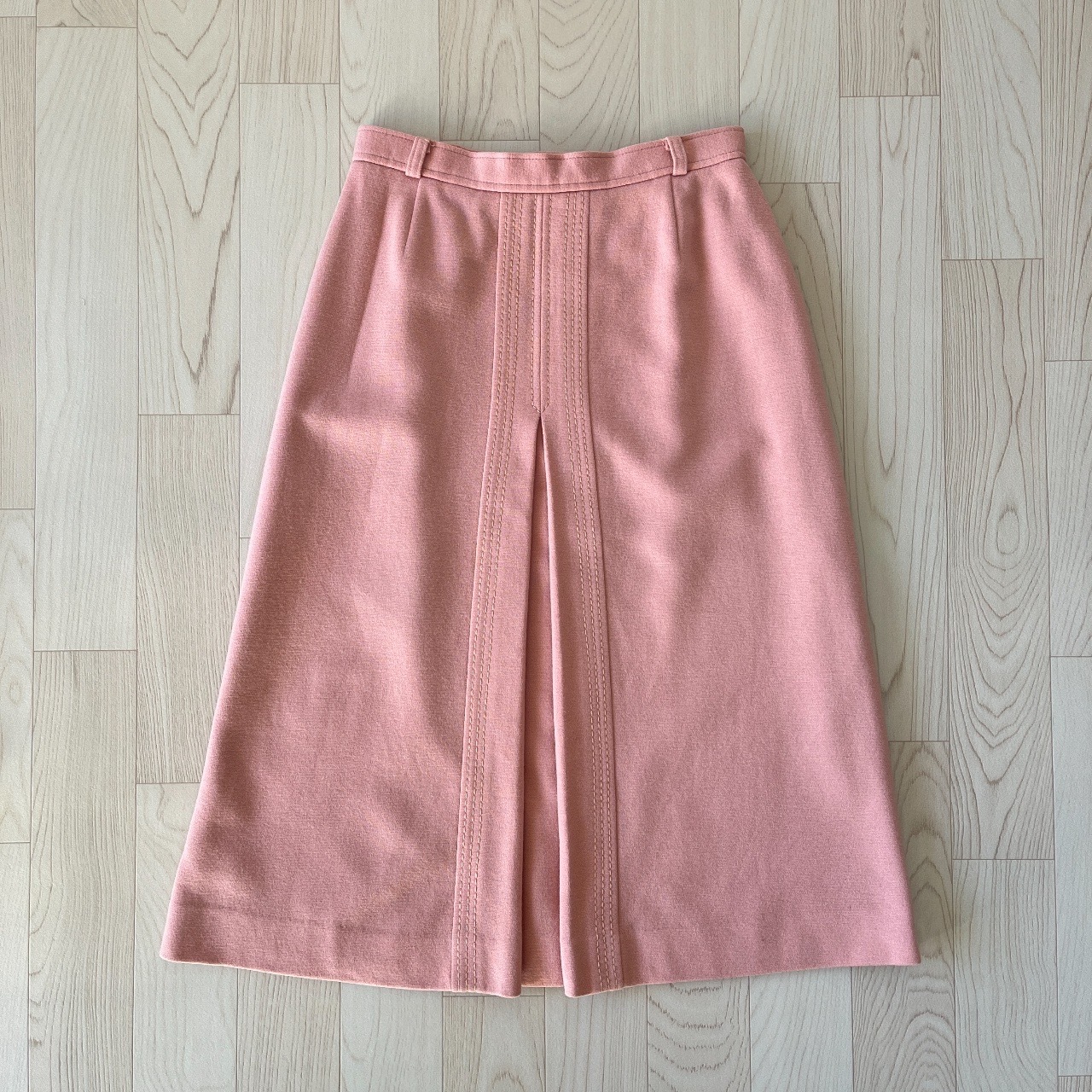 VINVERT粉紅色羊毛半裙