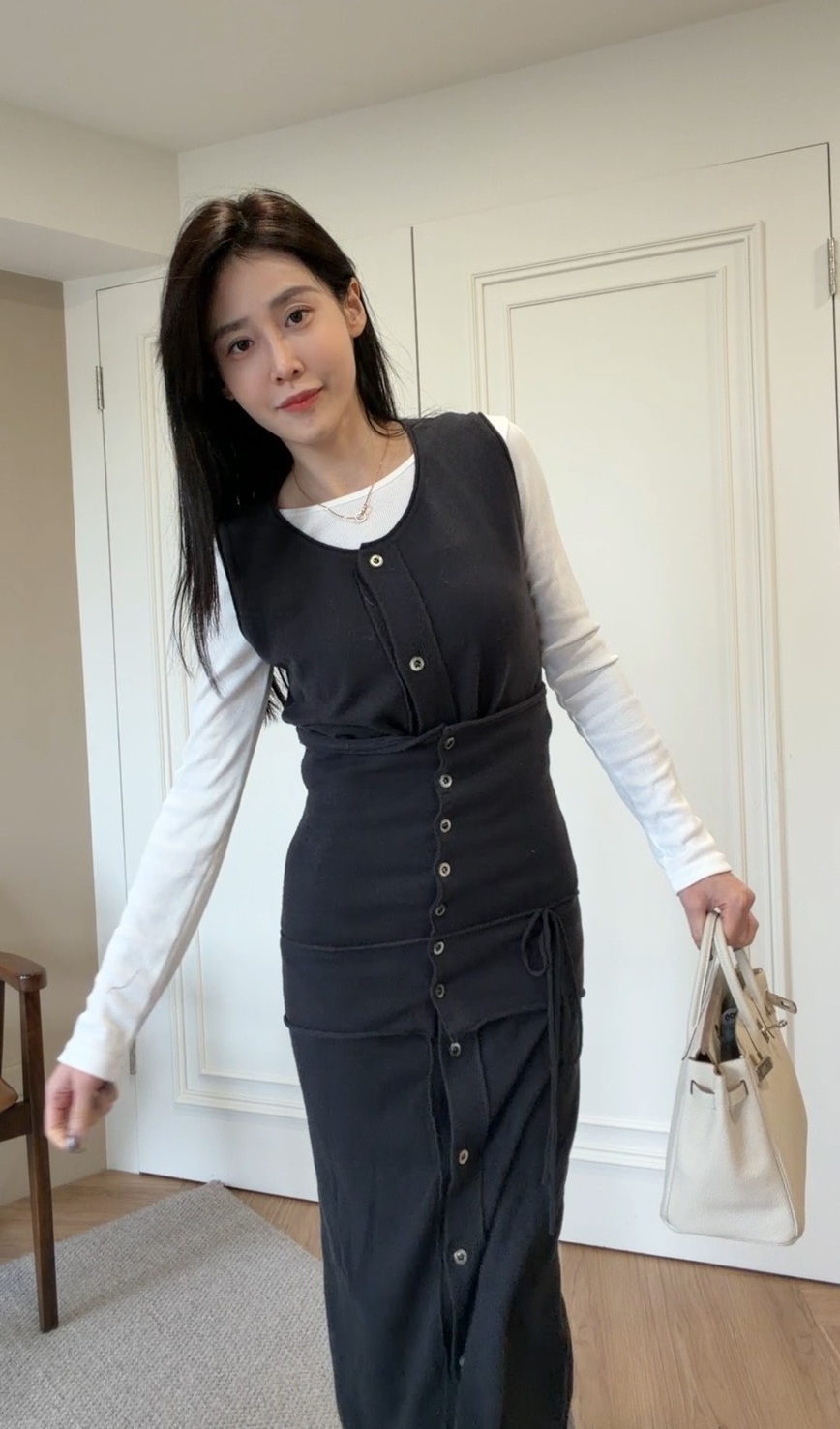 *少量現貨特惠*｜韓國｜兩件式穿搭洋裝