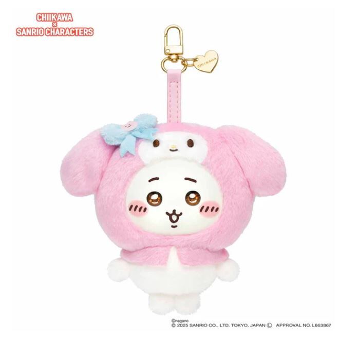 Chiikawa × Sanrio Characters Kiramekko (Chiikawa × My Melody)