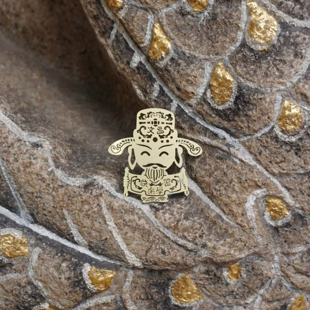 麥麥大節慶 文昌帝君 金屬書籤｜MARK TAIWAN 臺灣