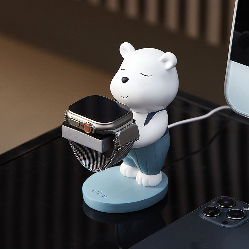 奶油小熊手錶充電