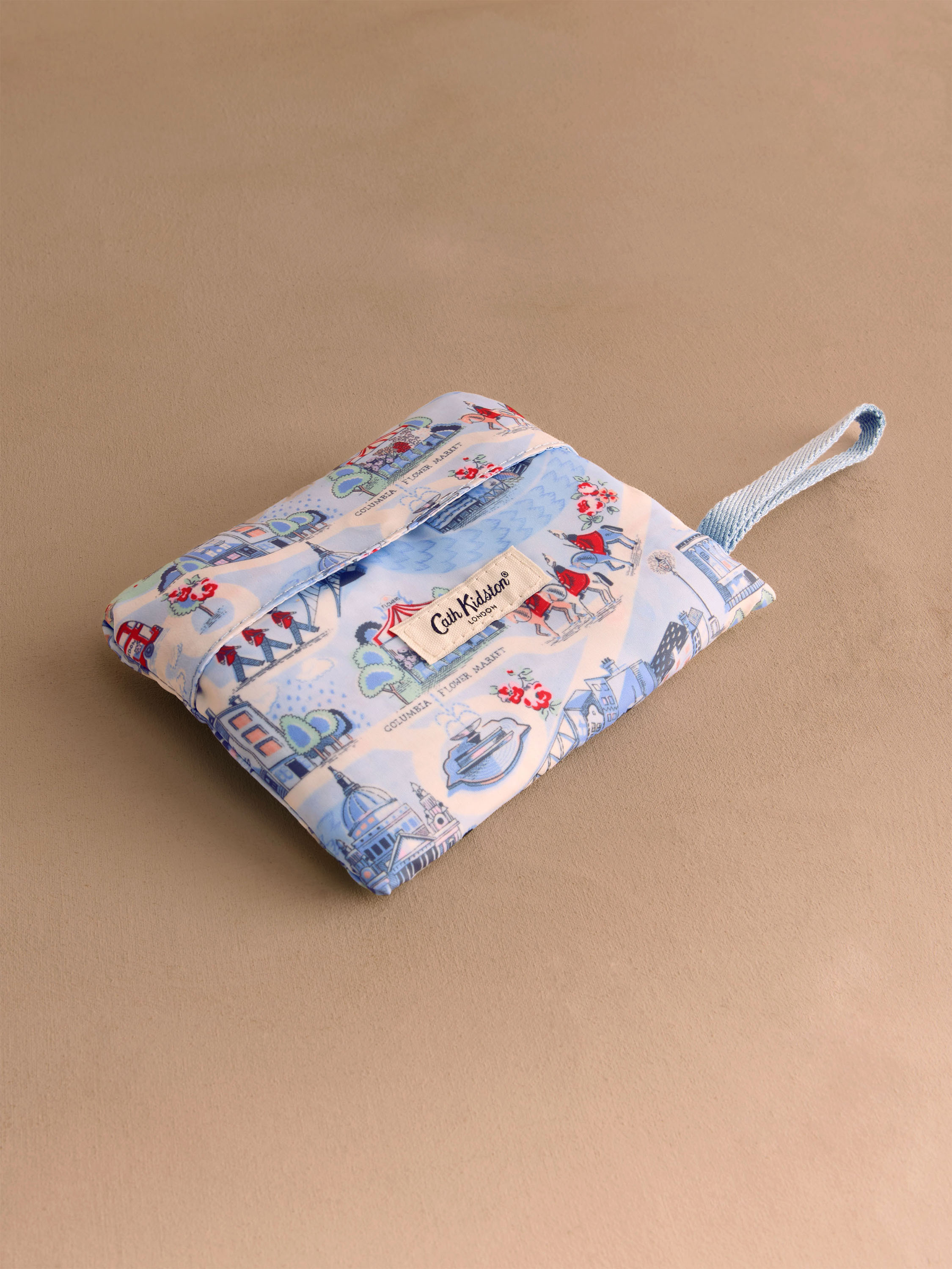 London Town 釘釦式口袋折疊購物袋