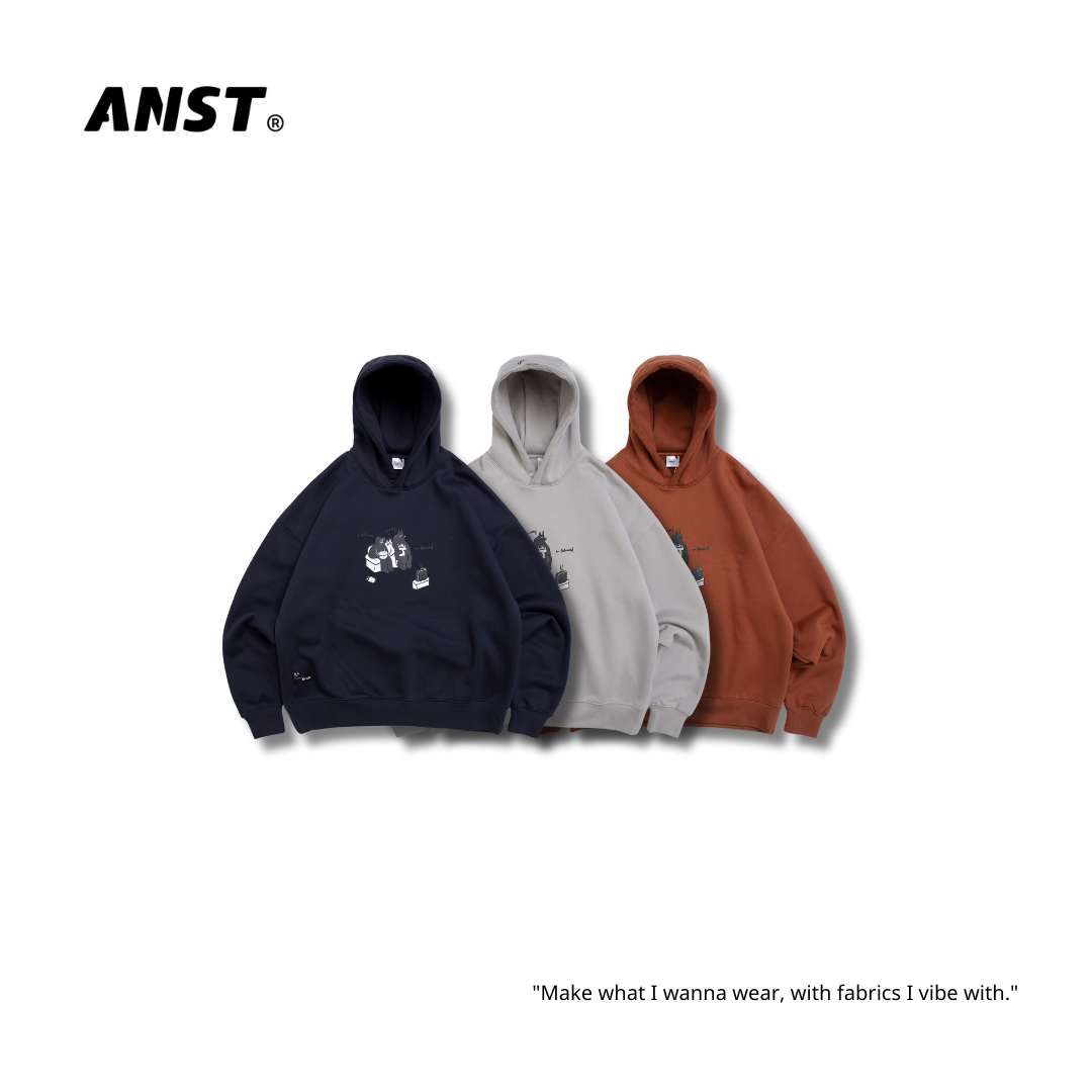"現貨" ANST Couch Potato Hours Hoodie AD34.L