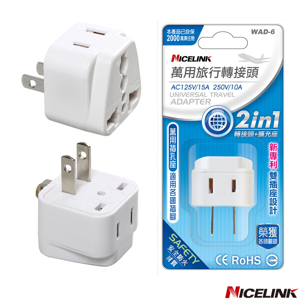 NICELINK 萬用轉接頭 WAD-6 WAD-7 WAD-9 WAD-10