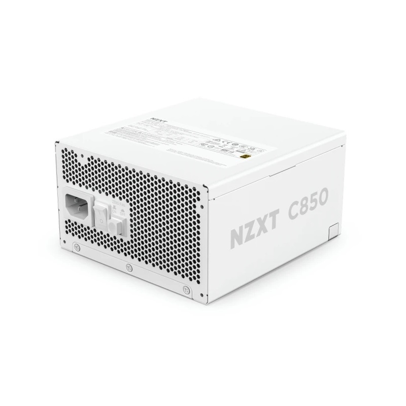 NZXT 恩傑 C850 金牌全模組全日系 PCIe 5.1 ATX3.1 850W 白色靜音電源