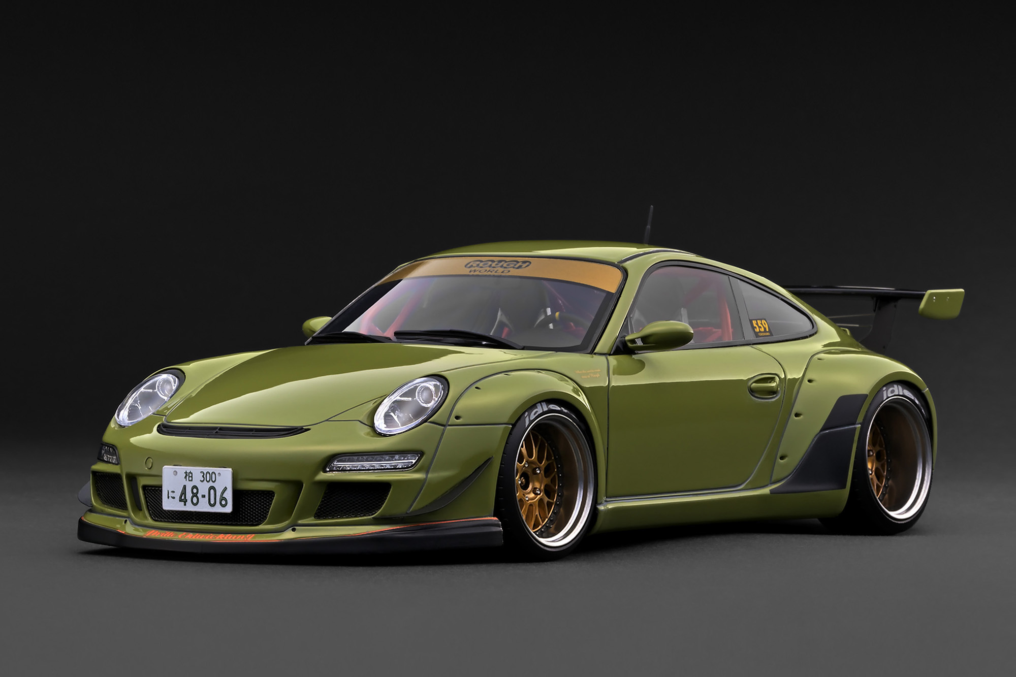 預訂 (訂金$300) (預訂價$2214) :1/18 IG RWB 997 Green (IG3960)