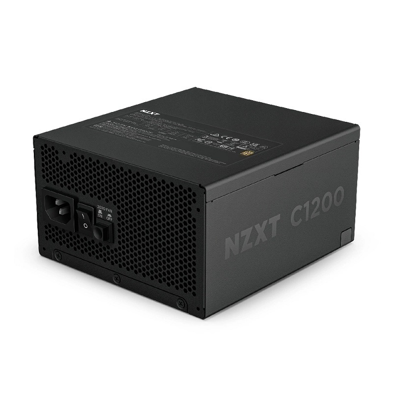 NZXT 恩傑 C1200 ATX3.1 全日系電容/PCIe 5.1 黑色金牌全模電源供應器