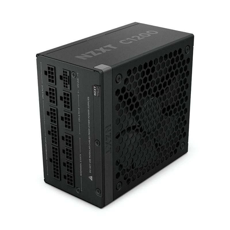 NZXT 恩傑 C1200 ATX3.1 全日系電容/PCIe 5.1 黑色金牌全模電源供應器