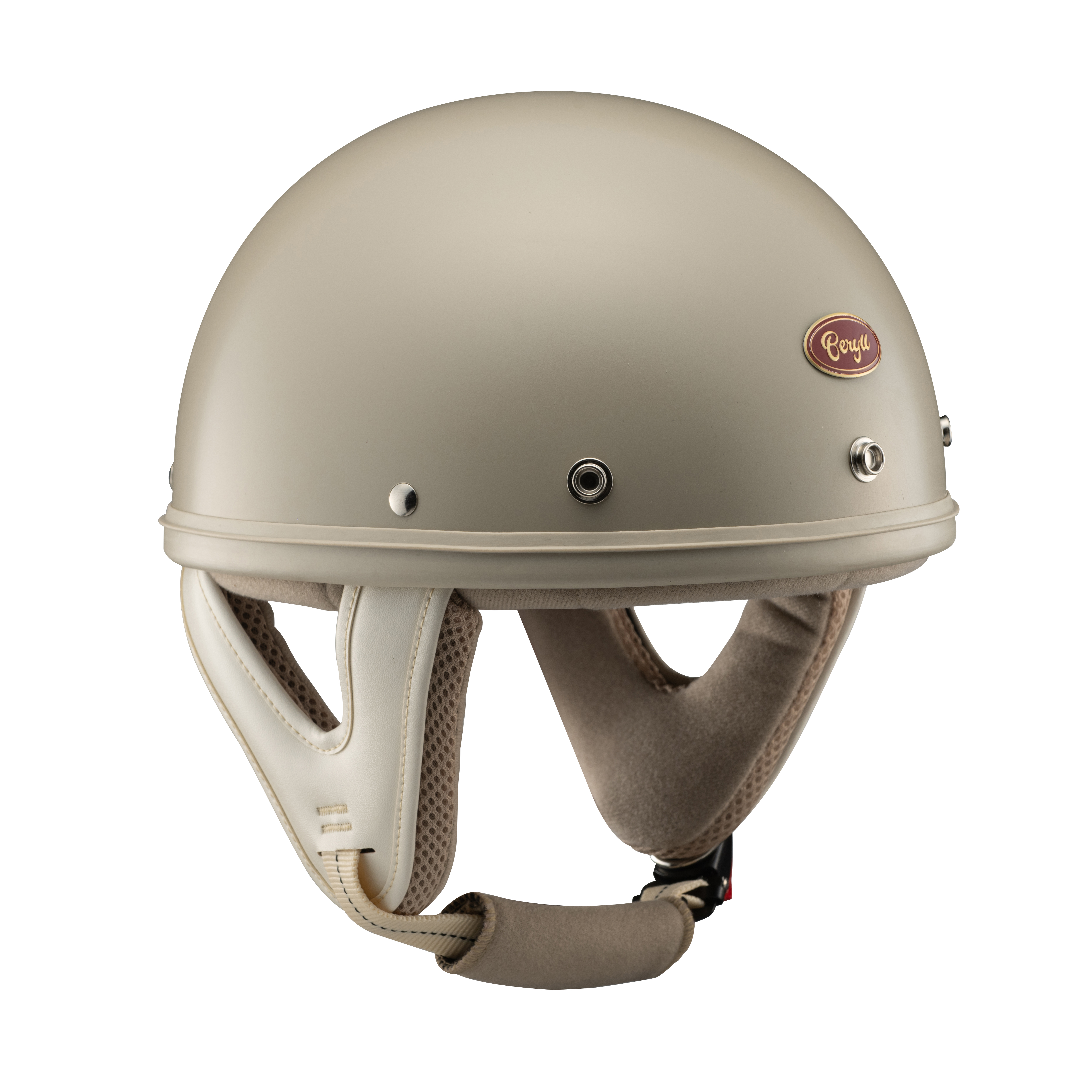 半罩 Beryll One Tone 啞光奶茶灰