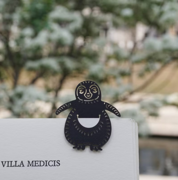 麥麥動物園 帝王企鵝 紙雕書籤｜MARK TAIWAN 臺灣