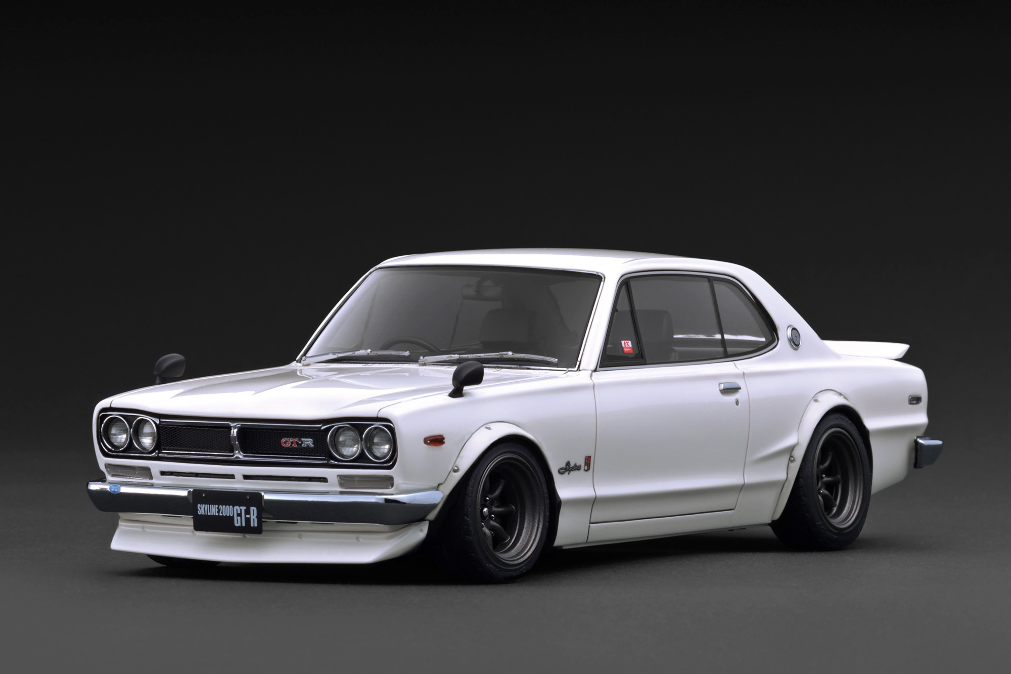 預訂 (訂金$300) (預訂價$2214) :1/18 IG Nissan Skyline 2000 GT-R (KPGC10) White (IG4034)