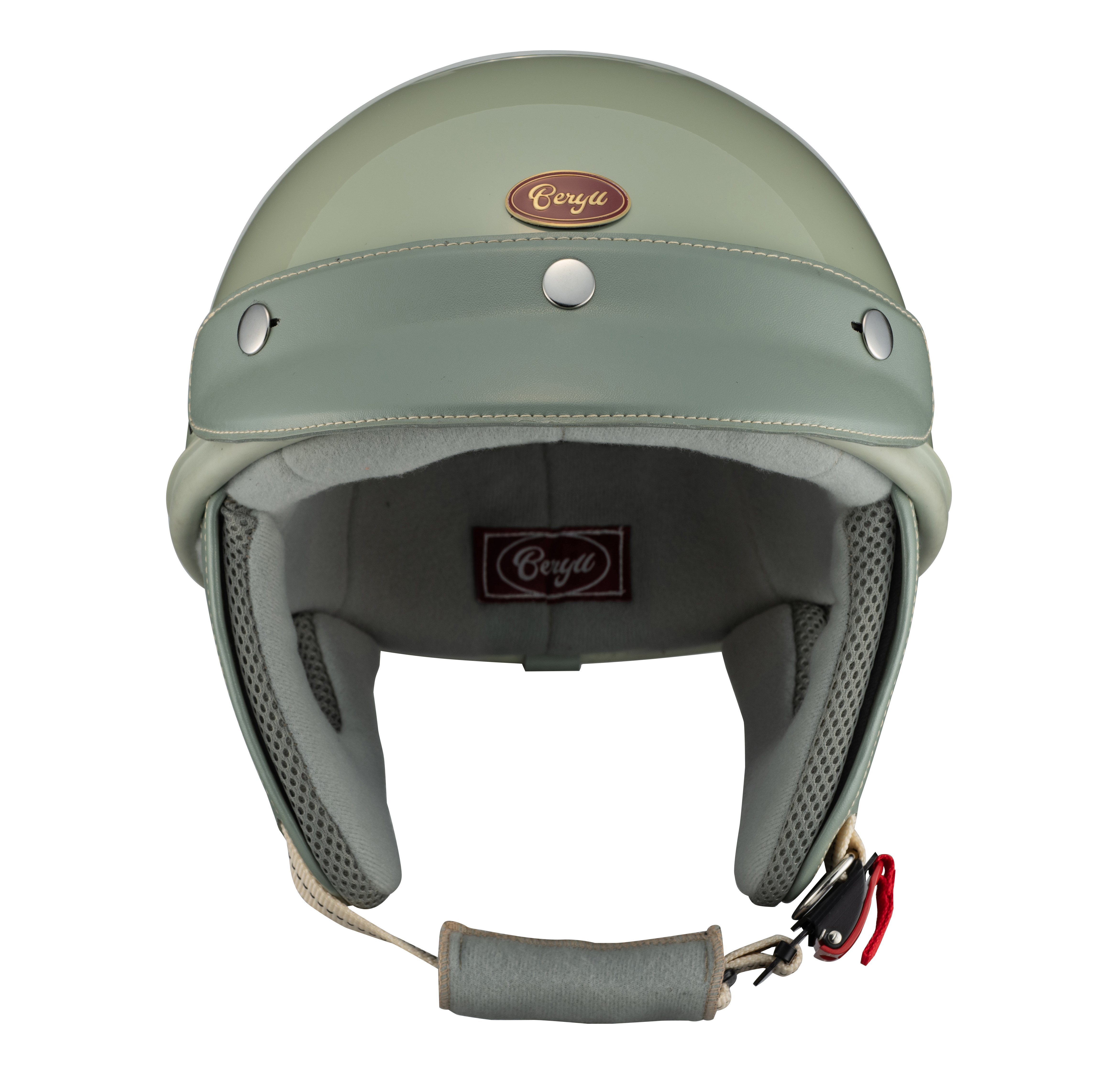 半罩 Beryll One Tone 牛油果綠 帽簷款