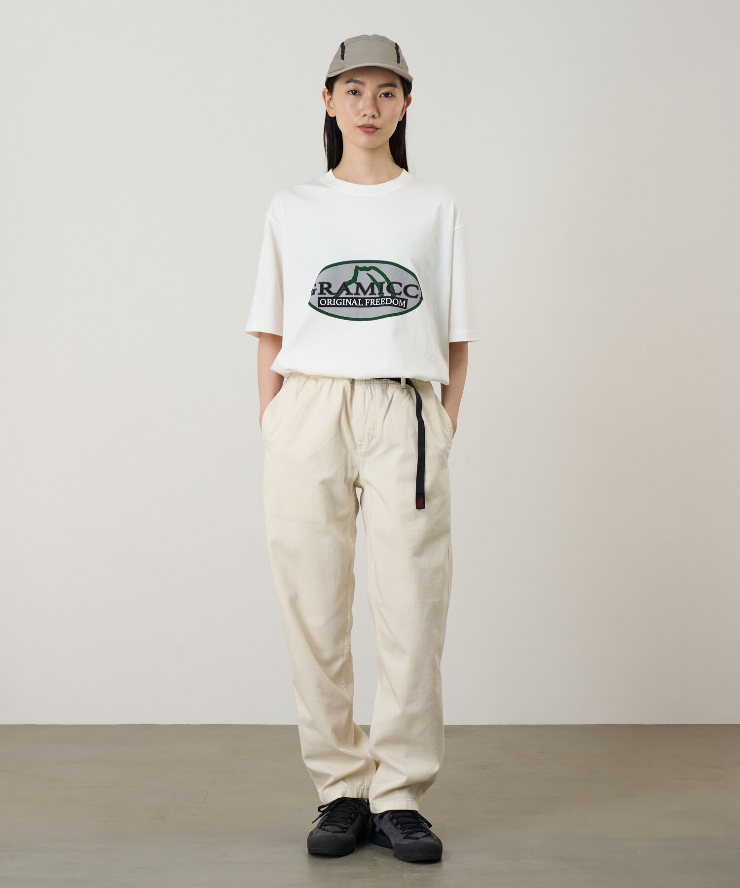 GRAMICCI｜HALF DOME TEE"WHITE"