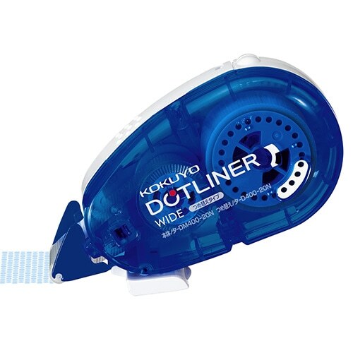 日本KOKUYO．DOTLINER 好黏便利貼 標準型 強黏着 20mm*16m DM400-20