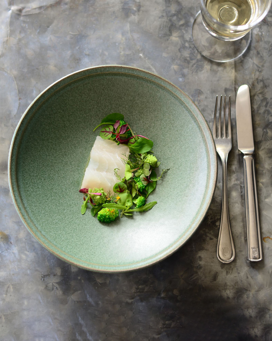 Spazio 空間感曲面深碟 L 霧綠｜sobokai