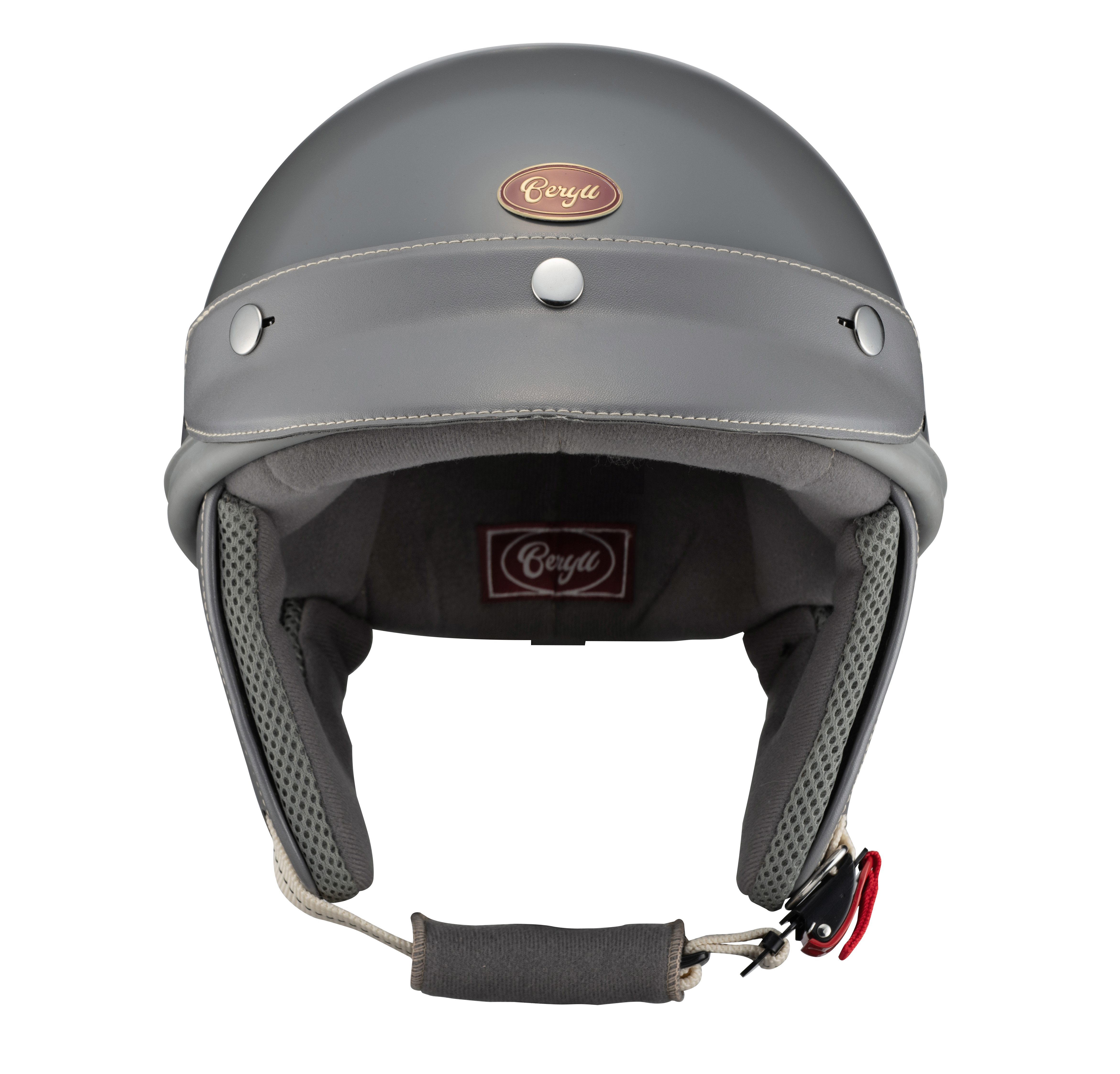 半罩 Beryll One Tone 啞光岩泥灰 帽簷款