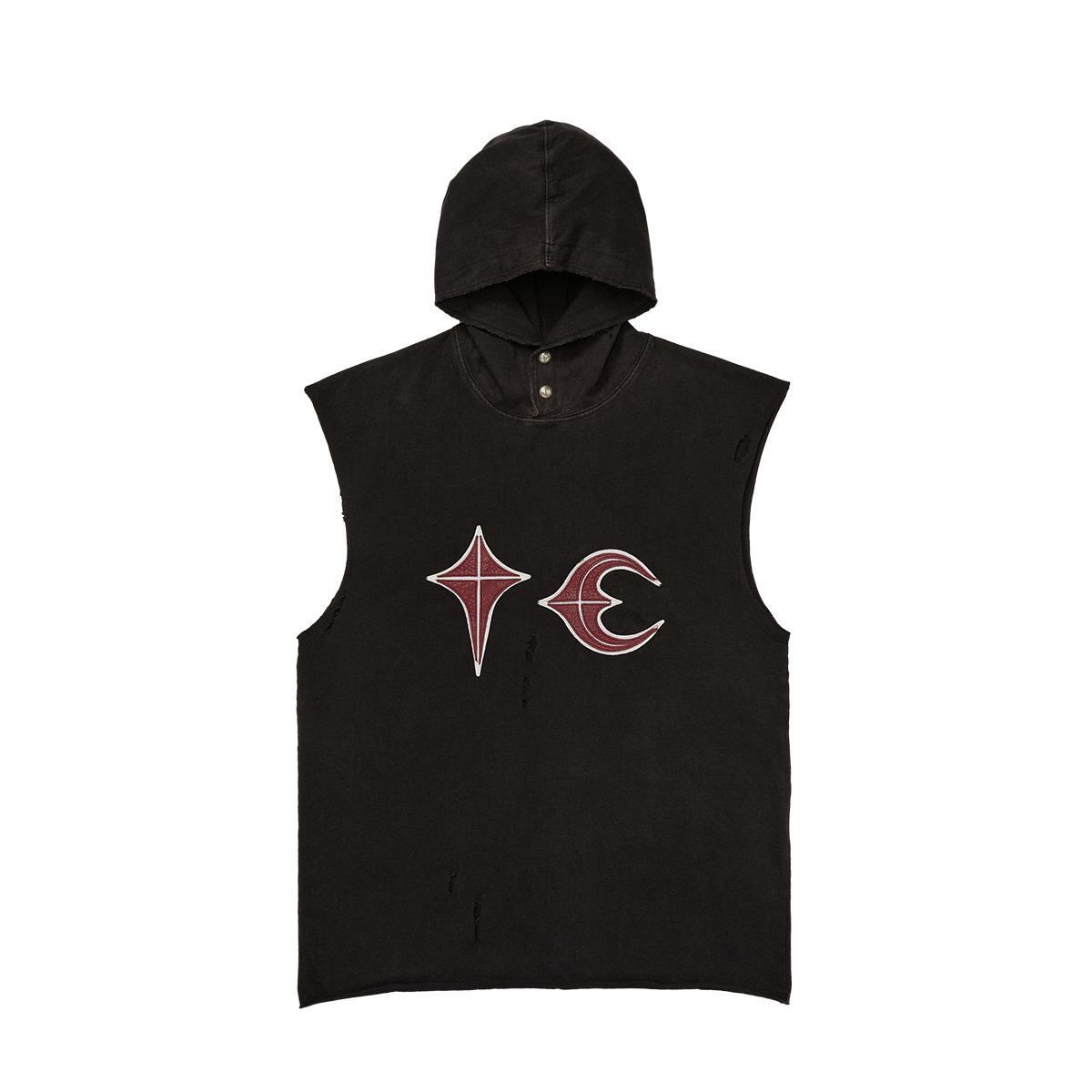 [THUG CIUB] 連帽扣領背心