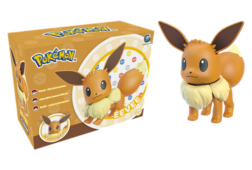 (LingDong 靈動創想) 寶可夢 伊布 互動公仔