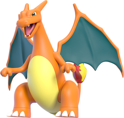 (LingDong 靈動創想) 寶可夢 噴火龍 互動公仔